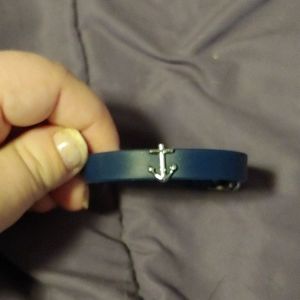 Navy Anchor Bracelet